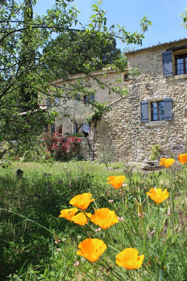 Les Logis De Paban Bed & Breakfast Crestet ภายนอก รูปภาพ